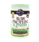 RAW Protein & Greeens Organic - čokoládový 611g.