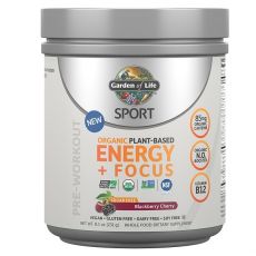 Sport Organic Plant-Based Energy + Focus 231g.