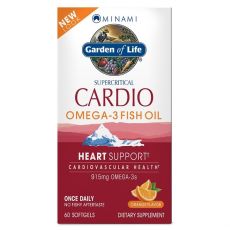 Minami Cardio Omega-3 - s příchutí pomeranče - 60 tobolek