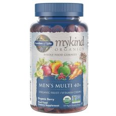 Mykind Organics Multi Gummies Pro Muže 40+ z organického ovoce 120 vegan gummies