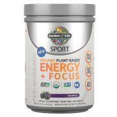Sport Organic Plant-Based Energy + Focus 432g.