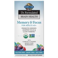 Dr. Formulated - paměť a soustředění - pro dospělé 40+ 60 kapslí