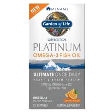 Minami Platinum Omega-3 - s příchutí pomeranče - 30 tobolek