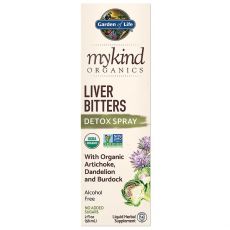 Mykind Organics Liver Bitters Detox Spray – Detoxikace Jater 58 ml – ve spreji