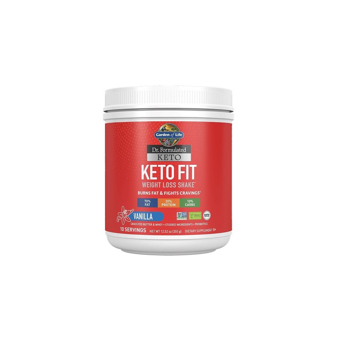 plantprotein RAW Proteiny Keto Linie Keto Fit Weight Loss Shake