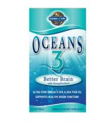 Oceans 3 Better Brain Omega-3 - Podpora činnosti mozku - 90 tobolek