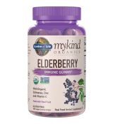 Mykind Organics Elderberry Gummy - Bezinka -120 vegan gumových vitamínů