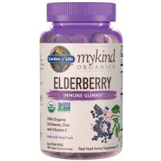 Mykind Organics Elderberry Gummy - Bezinka -120 vegan gumových vitamínů