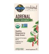 Mykind Organics Adrenal Daily Balance - pro podporu rovnováhy nadledvin 120 tablet