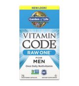 Vitamin Code RAW ONE Men - multivitamín pro muže 75 kapslí