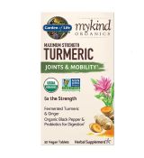 Mykind Organics Maximum Strength Turmeric - Kurkuma - Pohyblivost a klouby -30 tablet