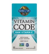 Vitamín E - RAW Vitamin Code - 60 kapslí