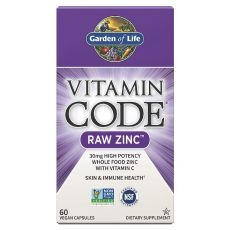 Zinek - RAW Vitamin Code - 60 kapslí