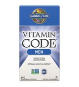 Vitamin Code RAW Men -multivitamín pro muže - 240 kapslí