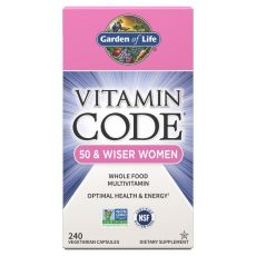 Vitamin Code RAW Women 50- pro ženy po padesátce - 240 kapslí