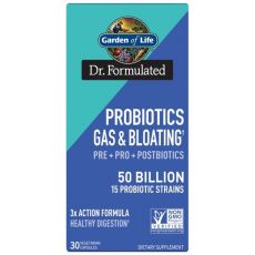 Dr. Formulated Probiotics Gas and Bloating 50 miliard - 30 kapslí