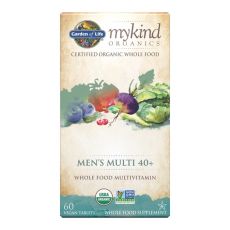 Mykind Organics Men’s 40+ Multi - pro muže - 60 tablet