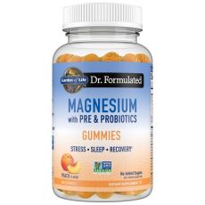 Dr. Formulated Magnesium with Pre and Probiotics Peach 60 Gummy