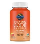Vitamin Code D3 Plus K2 - 45 Gummies