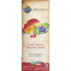 Organics Plant Iron and Herbs Cranberry-Lime - 240ml.