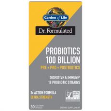 Dr. Formulated Probiotics - 100 miliard CFU - 30 kapslí